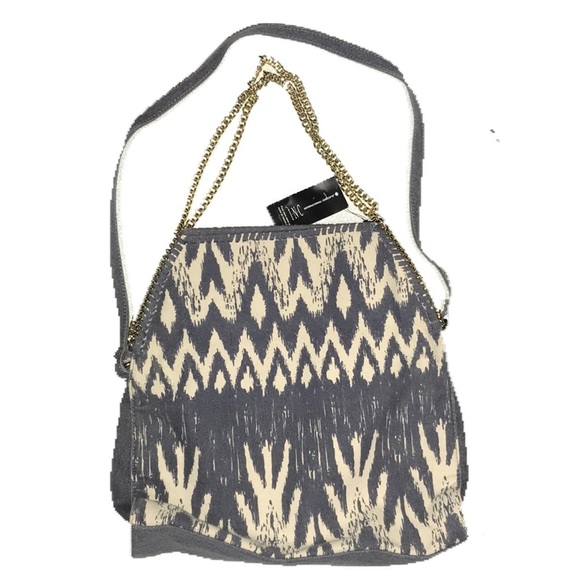 I.N.C International Concepts Canvas Chain Link Bag - Picture 2 of 8